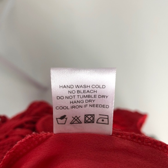 SOLD Lovers + Friends Caspian Shift Dress in Red - Picture 7 of 7